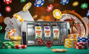 Ilustrasi permainan sports betting dan live casino pada platform hiburan digital
